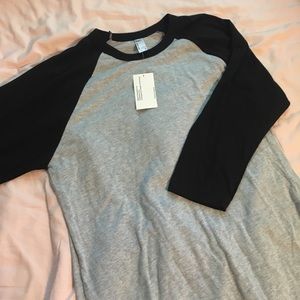 NWT baseball tee